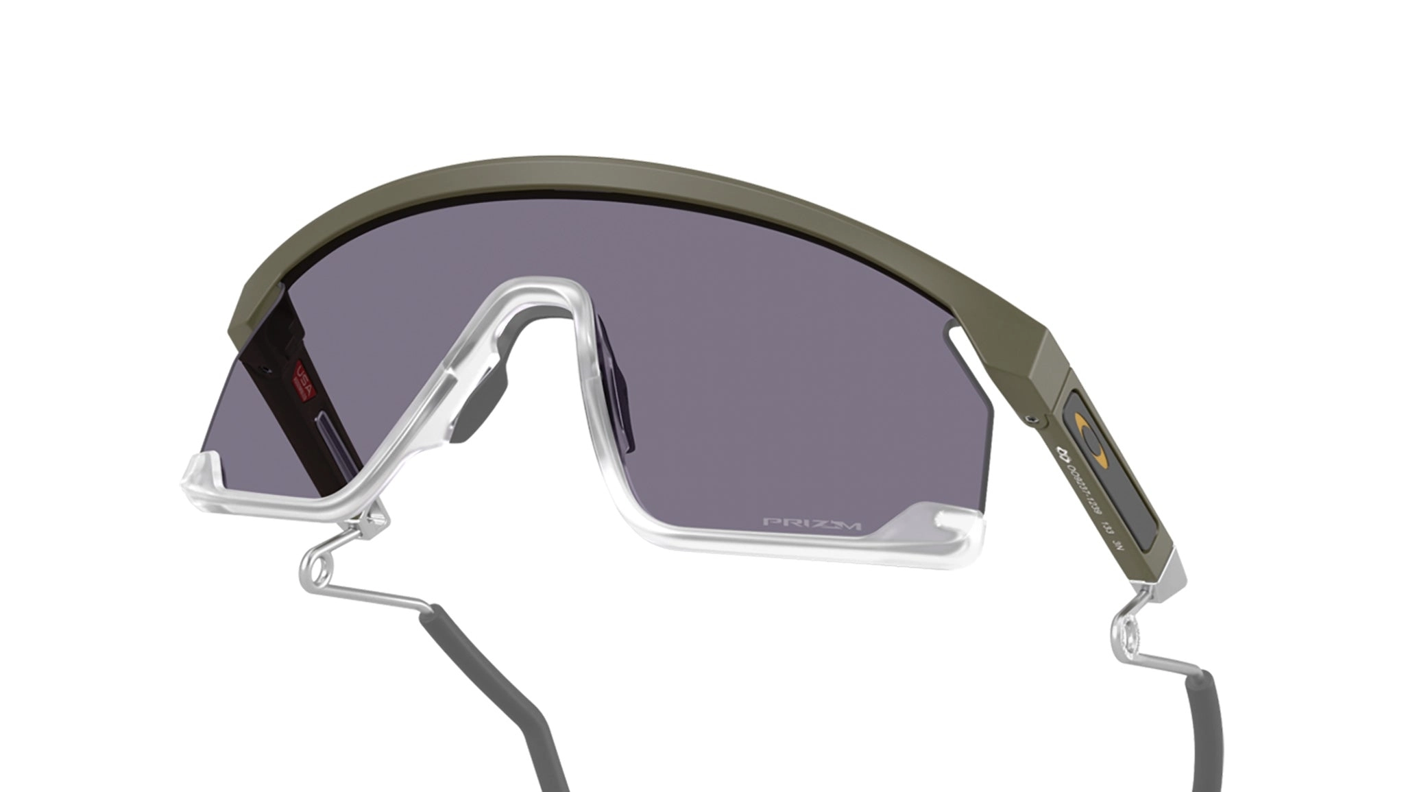 Oakley BXTR PRIZM (OO9237-923712) | Unisex Gri Güneş Gözlüğü